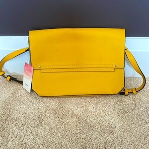 Mustard crossbody bag